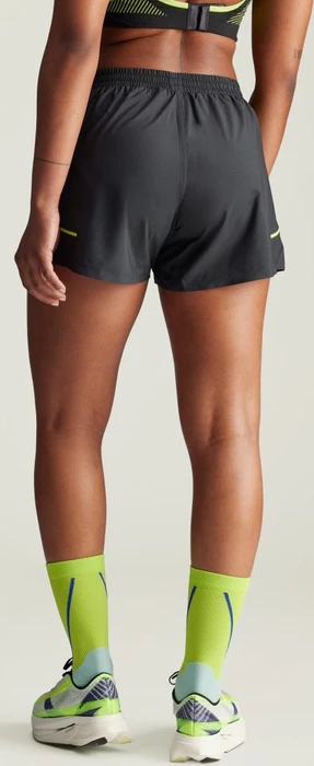 adidas by Stella McCartney TruePace Running Laufhose kurz black/semi solar slime (Damen)