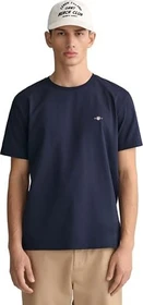 Gant Regular Fit Shield T-Shirt kurzarm evening blue (Herren)