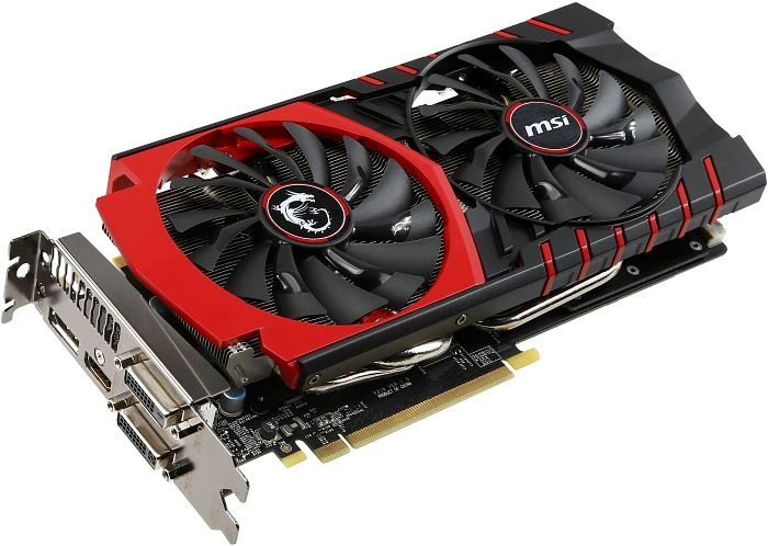 MSI GeForce GTX 970 Gaming 4G, 4GB GDDR5, 2x DVI, HDMI, DP