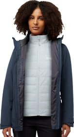 Jack Wolfskin Hunberg 3in1 Funktionsjacke midnight sky (Damen)