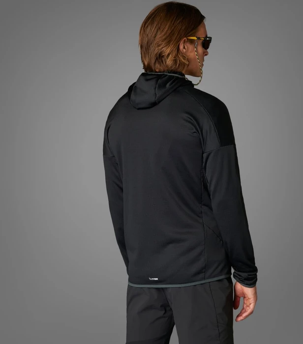 adidas Terrex Xperior Climawarm Light Fleece Hooded Jacke schwarz (Herren)