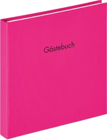 Walther Design Buch Gästebuch Fun 26x25 rosa
