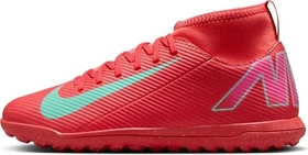 Nike Mercurial Superfly 10 Club TF High-Top ember glow/aurora green (Junior)