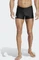 adidas Solid Boxer Badehose schwarz/weiß (Herren) Vorschaubild