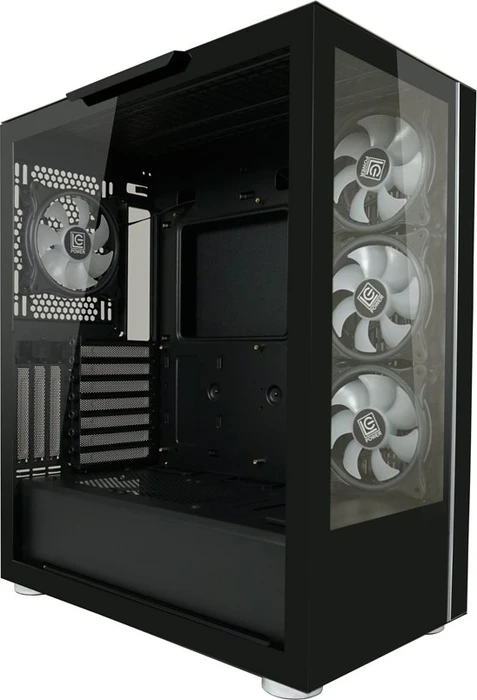 LC-Power Gaming 808B Skylla_X, Glasfenster