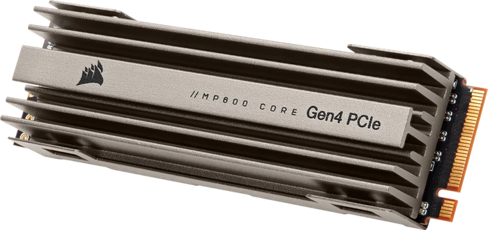 Corsair Force Series MP600 Core 2TB, M.2 2280 / M-Key / PCIe 4.0 x4, Kühlkörper