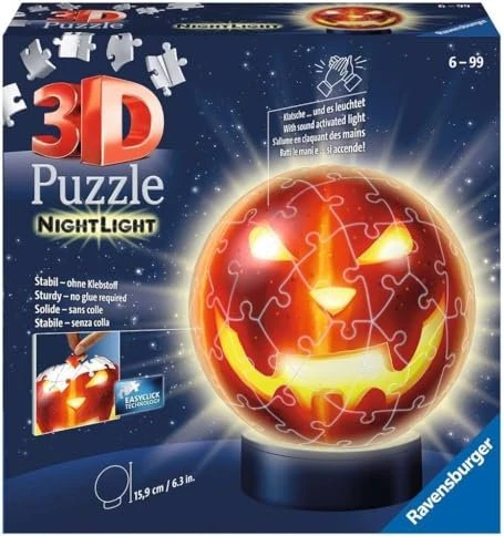 Ravensburger Puzzle Kürbiskopf Nachtlicht