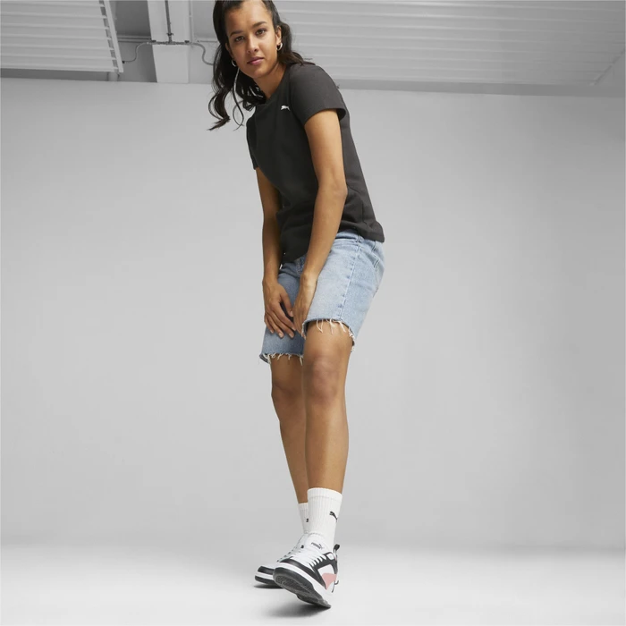 Puma Rebound V6 Low puma white/future pink/puma black