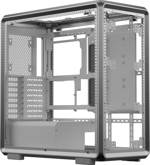 Cooler Master MasterFrame 600, schwarz, Glasfenster