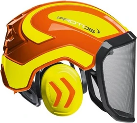 Protos Integral Forest Schutzhelm orange/gelb
