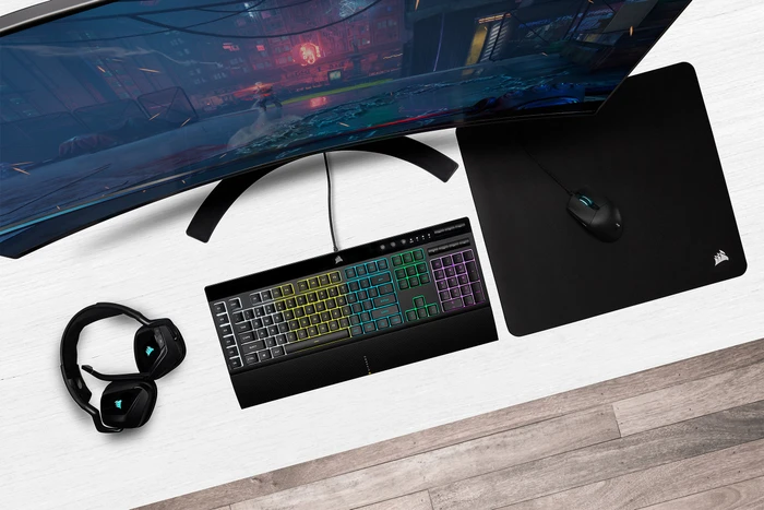 Corsair Gaming K55 RGB PRO, USB, PT