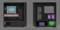 Zalman Z10 DS, schwarz, Display, Glasfenster Vorschaubild
