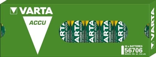 Varta Recharge Accu Power Mignon AA NiMH 2100mAh, 10er-Pack