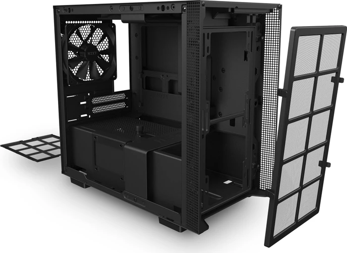 NZXT H210, schwarz, Glasfenster, Mini-ITX