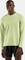 Odlo Essentials Seamless Laufshirt langarm shadow lime melange (Herren) Vorschaubild