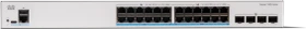 Cisco Catalyst 1300X Rackmount 2.5G Managed Switch, 24x RJ-45, 4x SFP28, 740W PoE++ (C1300X-24MU-4X)