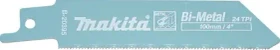 Makita BIM Metall Säbelsägeblatt 24TPI, 100x1mm, 5 Stück