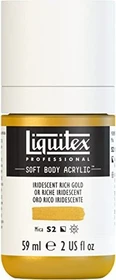 Liquitex Professional Soft Body Acrylic iridescent rich gold, 59ml
