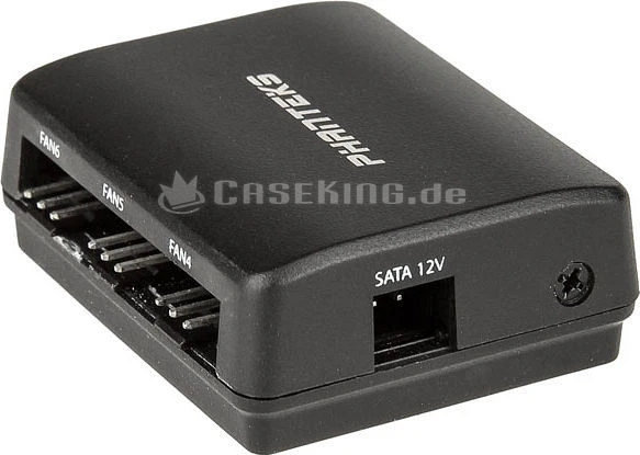 Phanteks PWM Fan Hub, Lüfterverteiler, 6-fach