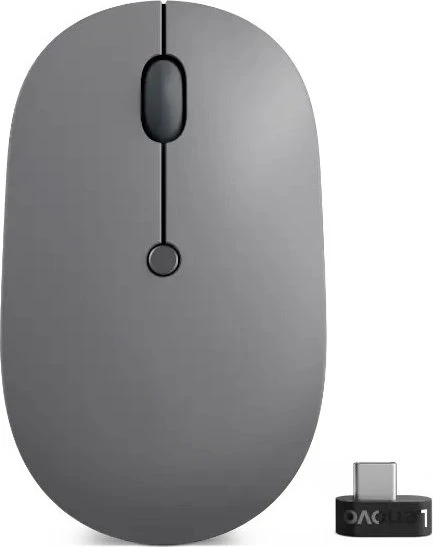 Lenovo Go USB-C Wireless Mouse Storm Grey, USB