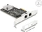 DeLOCK 5G LAN-Adapter, 2x RJ-45, PCIe 3.0 x2 Vorschaubild