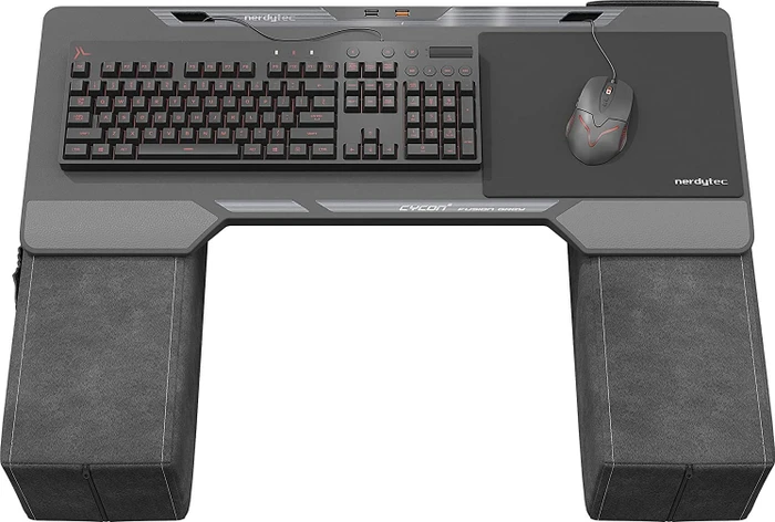 nerdytec Couchmaster Cycon 2 Fusion Grey, Lapdesk, grau