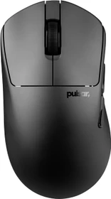 Pulsar Gaming Gears X3 LHD CrazyLight Medium Wireless Jet Black, Linkshänder, USB