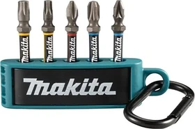Makita Torsion Impact Premier Bitset, 5-tlg.