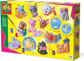 Ses Creative Gießen und Anmalen Hunde und Katzen