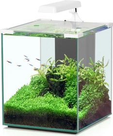 Aquatlantis Nano Cubic 30 Aquarium-Set, White High Gloss, 26l
