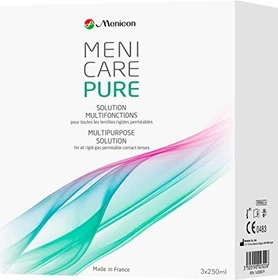 Menicon MeniCare Pure für harte Kontaktlinsen, 250ml