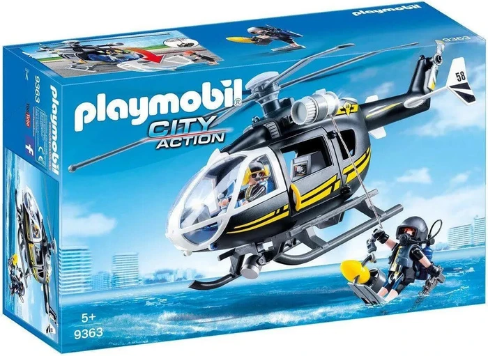 playmobil City Action SEK-Helikopter