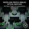 Razer Huntsman V3 Pro Low-profile Tenkeyless 8KHz, schwarz, LEDs RGB, Razer Low-Profile Analog Optical Switch, USB, DE Vorschaubild