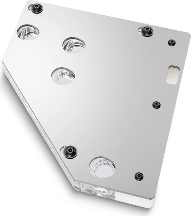 EK Water Blocks Quantum Line EK-Quantum Momentum² Maximus Z790 Formula D-RGB VRM Bridge weiß, Nickel, Acryl
