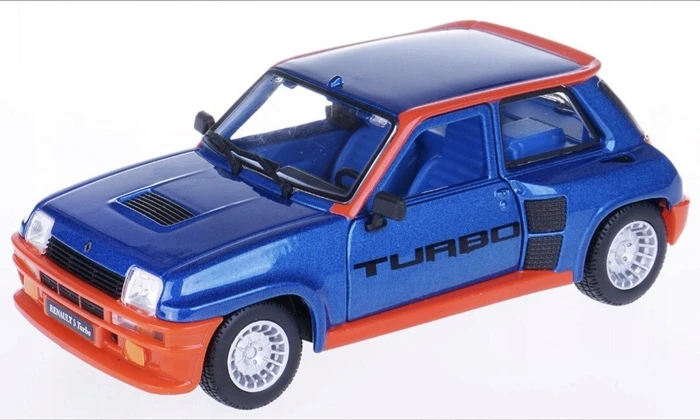 Bburago Renault R5 Turbo blau (15621088BL)