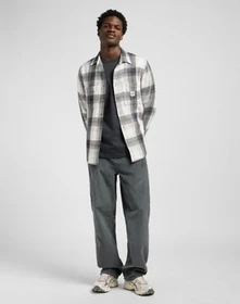 Lee Workwear Relaxed 2.0 Hemd langarm rebel navy plaid (Herren)