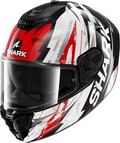 Shark Spartan RS Hibolt schwarz/rot/weiß
