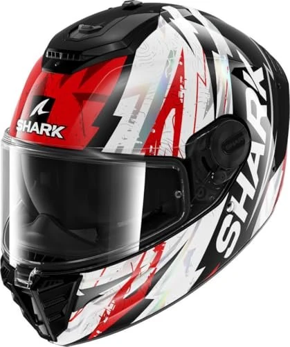 Shark Spartan RS Hibolt schwarz/rot/weiß