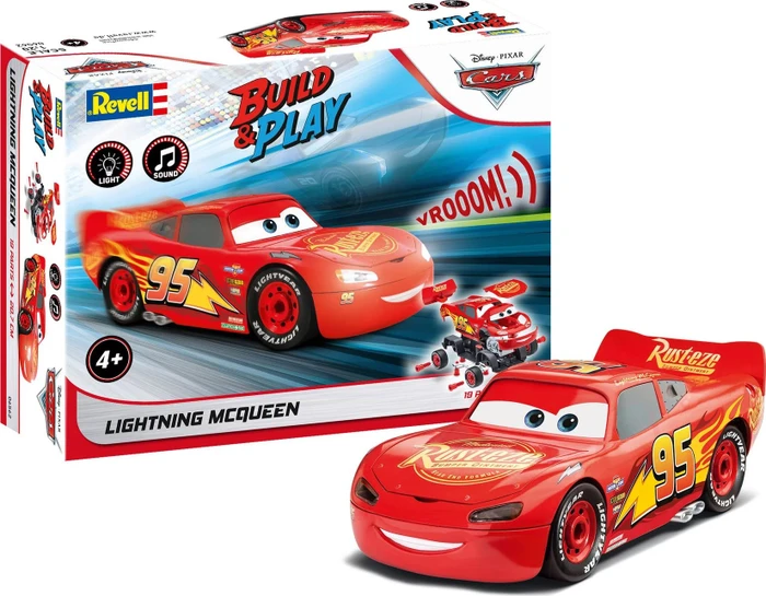 Revell Lightning McQueen Disney-Cars (Light & Sound)