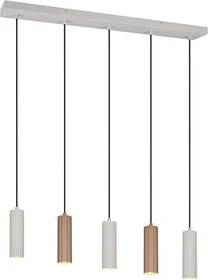 Trio Soka Pendelleuchte 5-flammig coffee