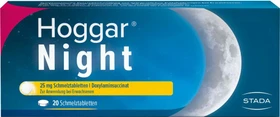 Stada Hoggar Night 25mg Schmelztabletten, 20 Stück
