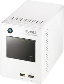 Zyxel NSA-220, 1x RJ-45 1000Base-T, 2x USB-A 2.0