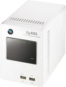 Zyxel NSA-220, 1x RJ-45 1000Base-T, 2x USB-A 2.0
