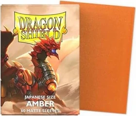 Dragon Shield Matte Sleeves Japanese amber, 60 Stück