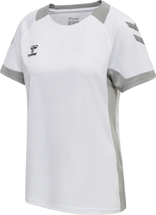 hummel Lead Poly Trikot kurzarm weiß (Damen)