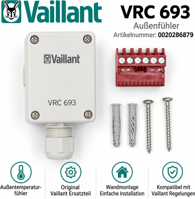 Vaillant VRC 693 Außenfühler