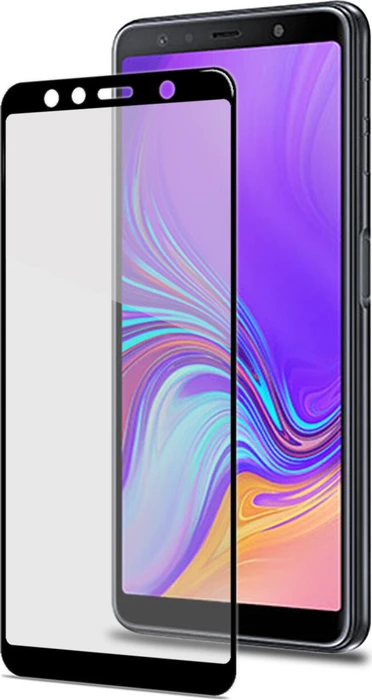 Celly Full Glass für Samsung Galaxy A7 (2018) schwarz