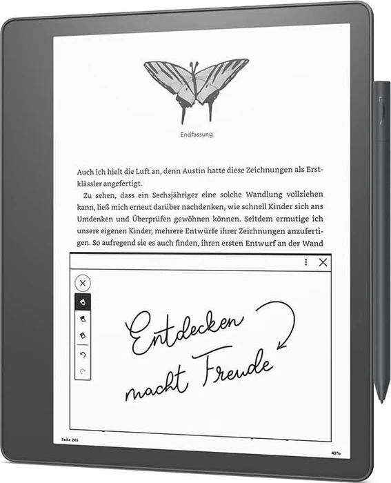 Amazon Standard-Eingabestift für Kindle Scribe, grau