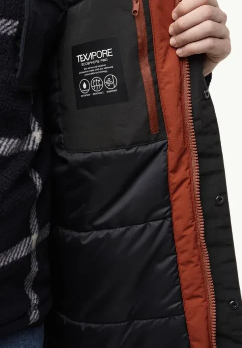 Jack Wolfskin Gletschersee Funktionsmantel intense rust (Herren)