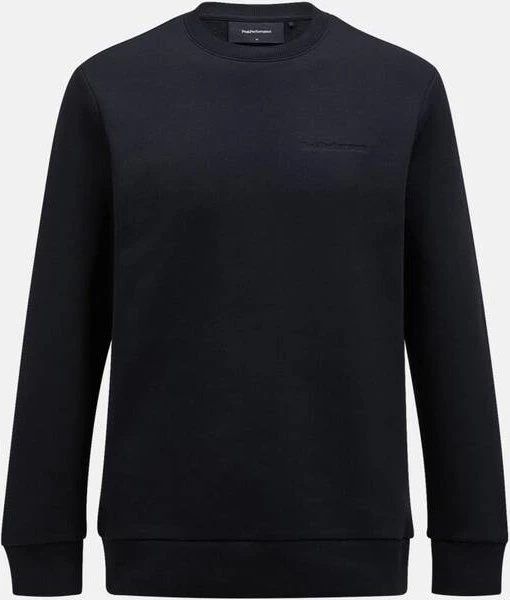Peak Performance Original Small Logo Crew Sweatshirt schwarz (Herren)